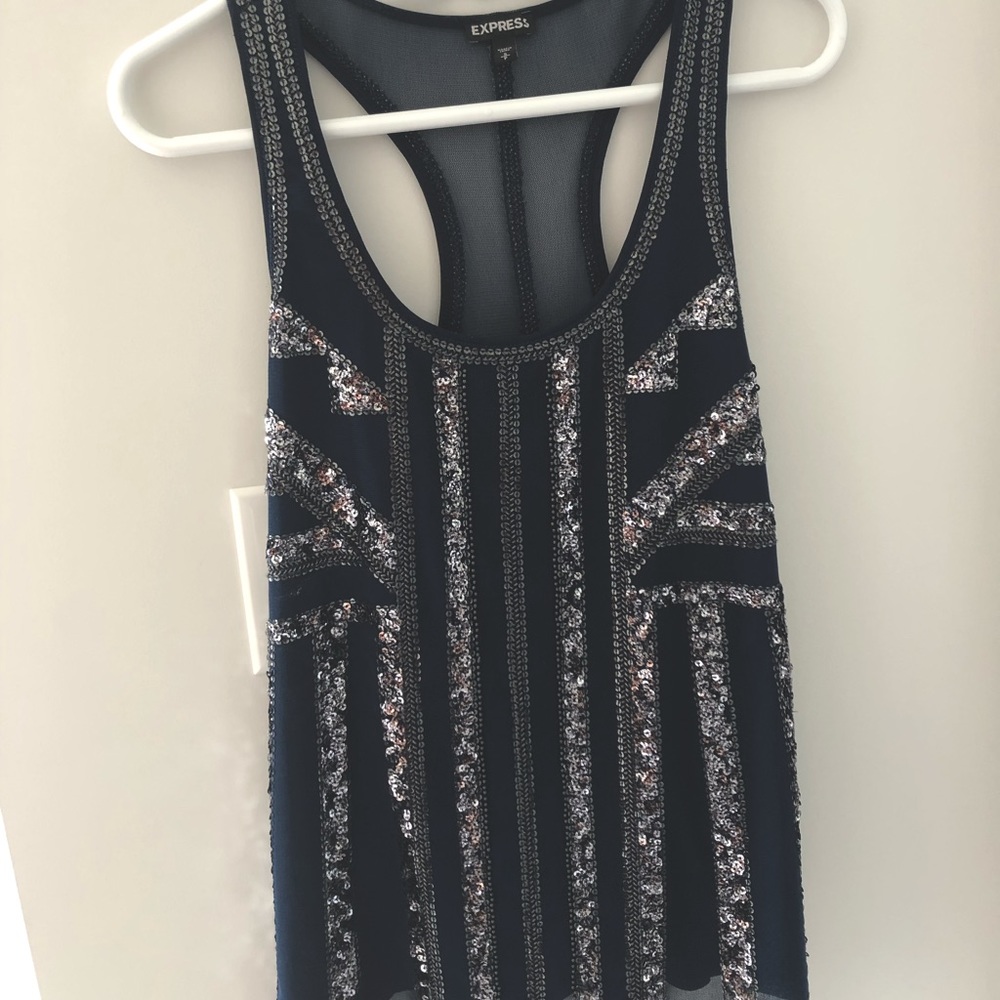 Sequin Tank Top